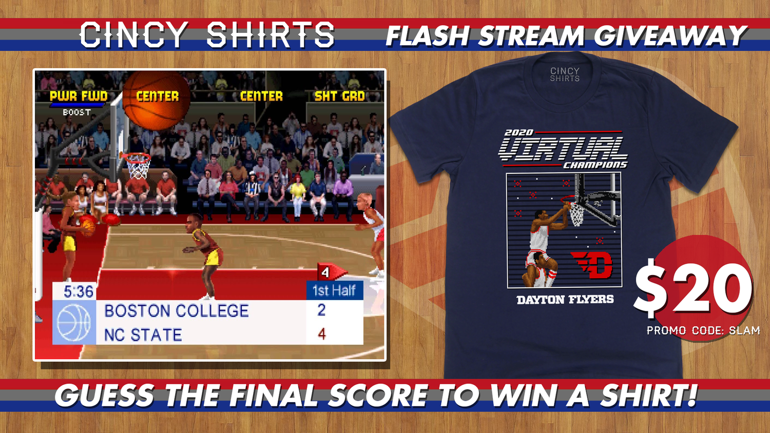 College Hoops Facebook Live Stream!