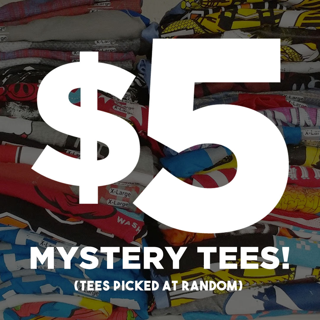 $5 Mystery Tees Are Back!