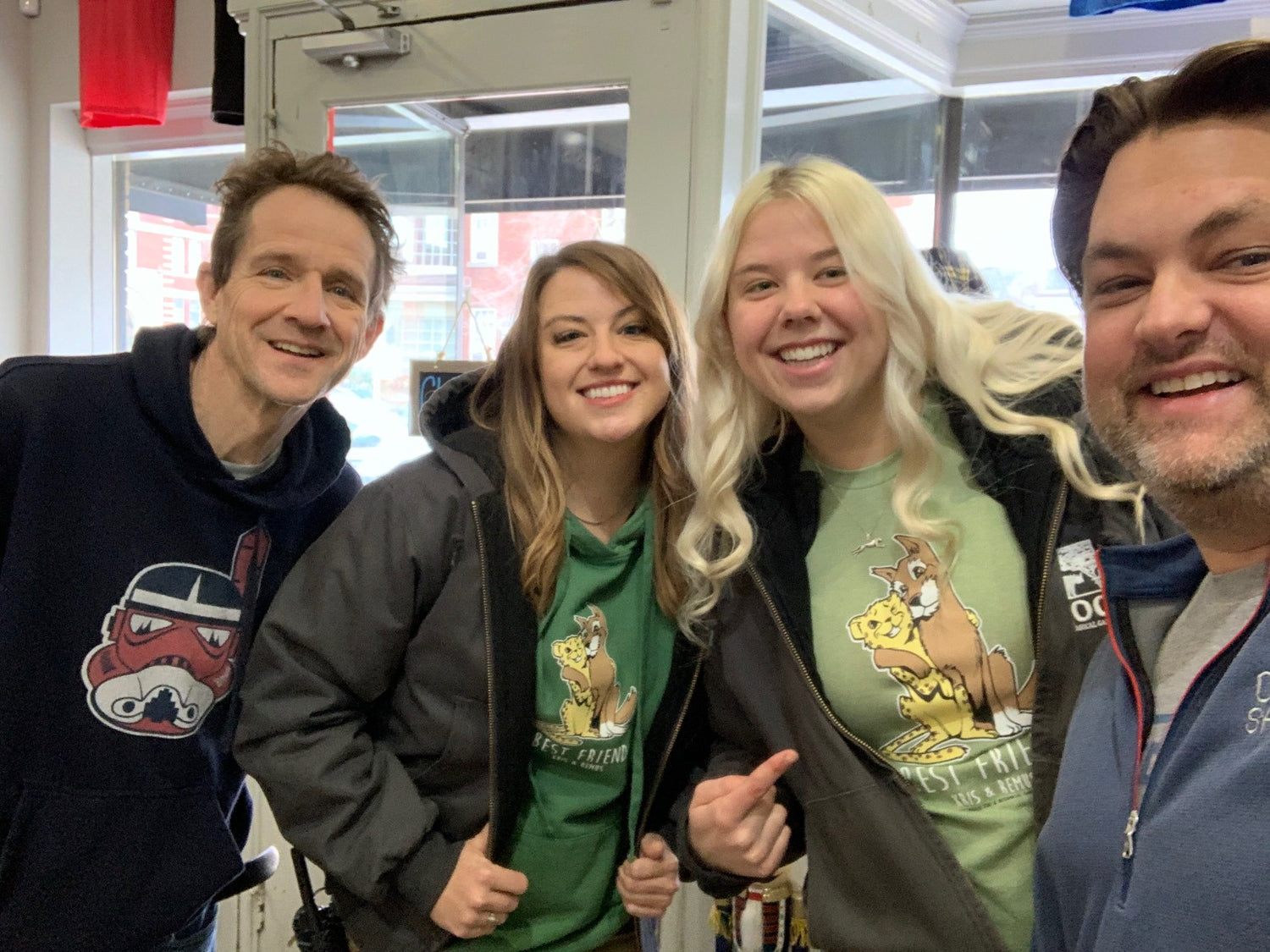 Colleen Nissen  Andie Haugen Cincinnati Zoo Cheetah Ambassador Trainers