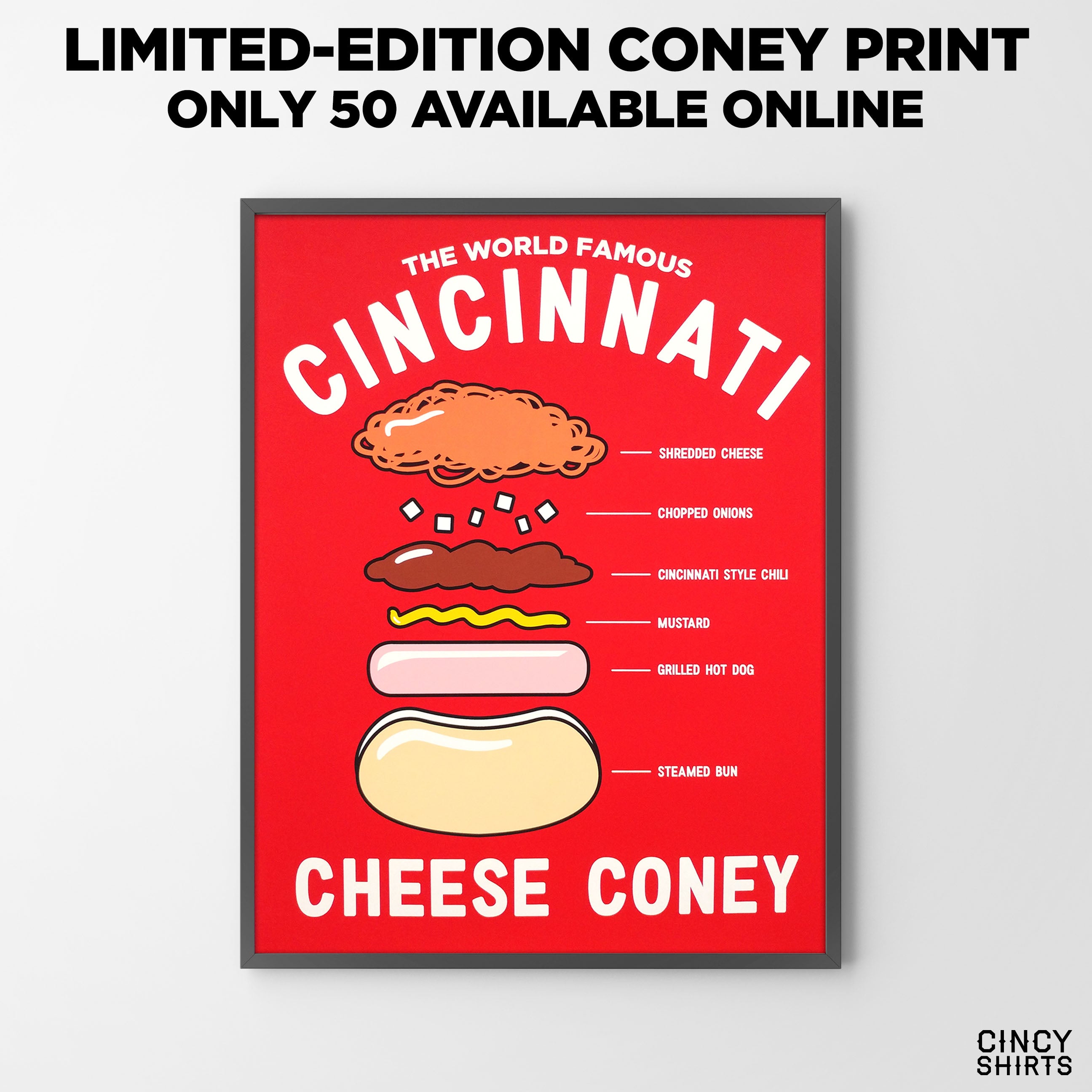 LIMITED-EDITION Cheese Coney Prints Available Now!