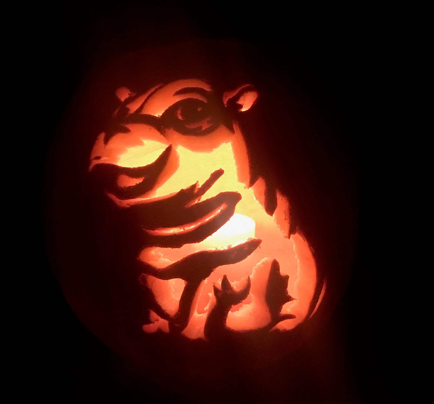 Cincy Shirts offers Fiona The Hippo Halloween Pumpkin Carving Stencil. Download your Fiona Hippo Pumpkin Pattern today!