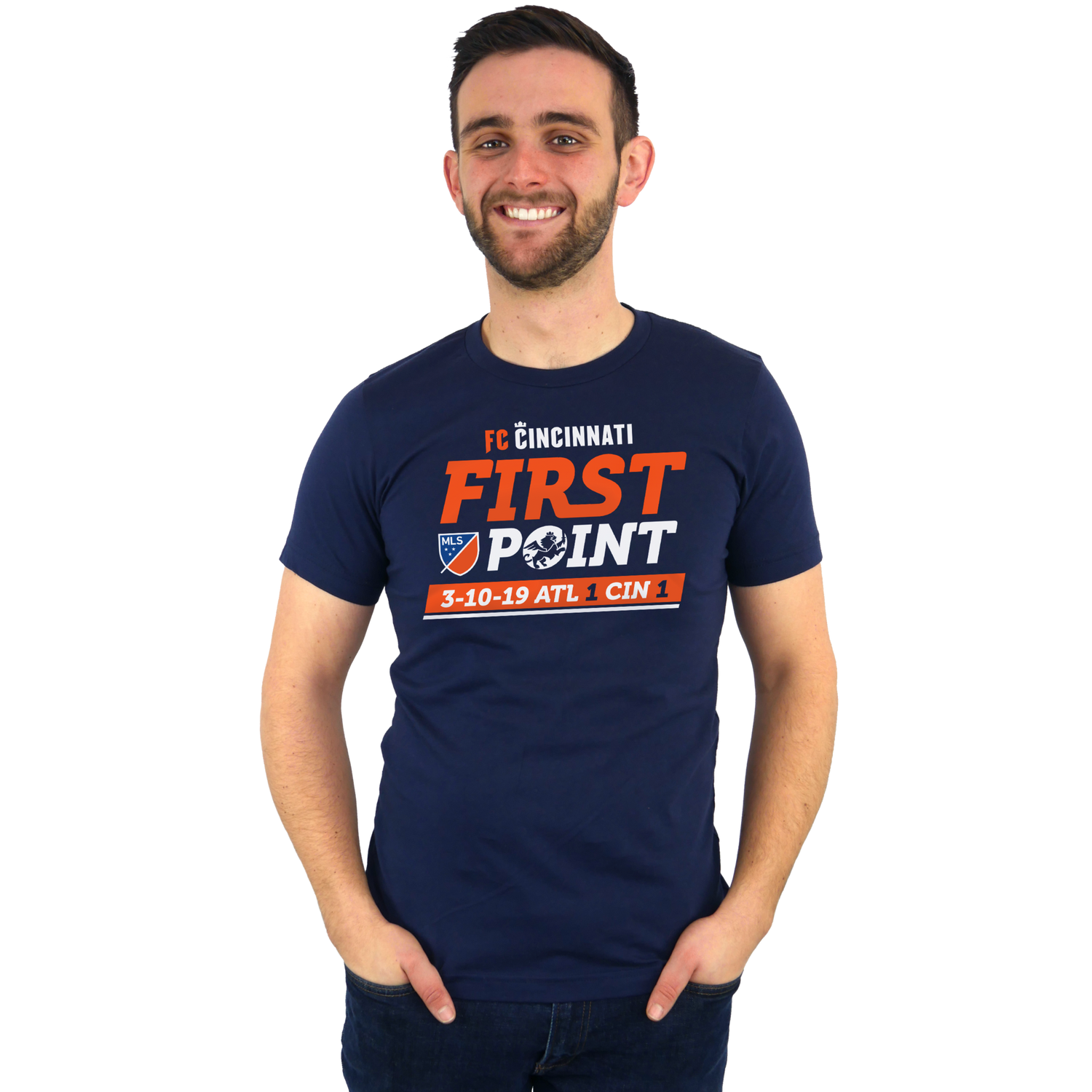 Comedian Zach Wycuff FC Cincinnati shirt