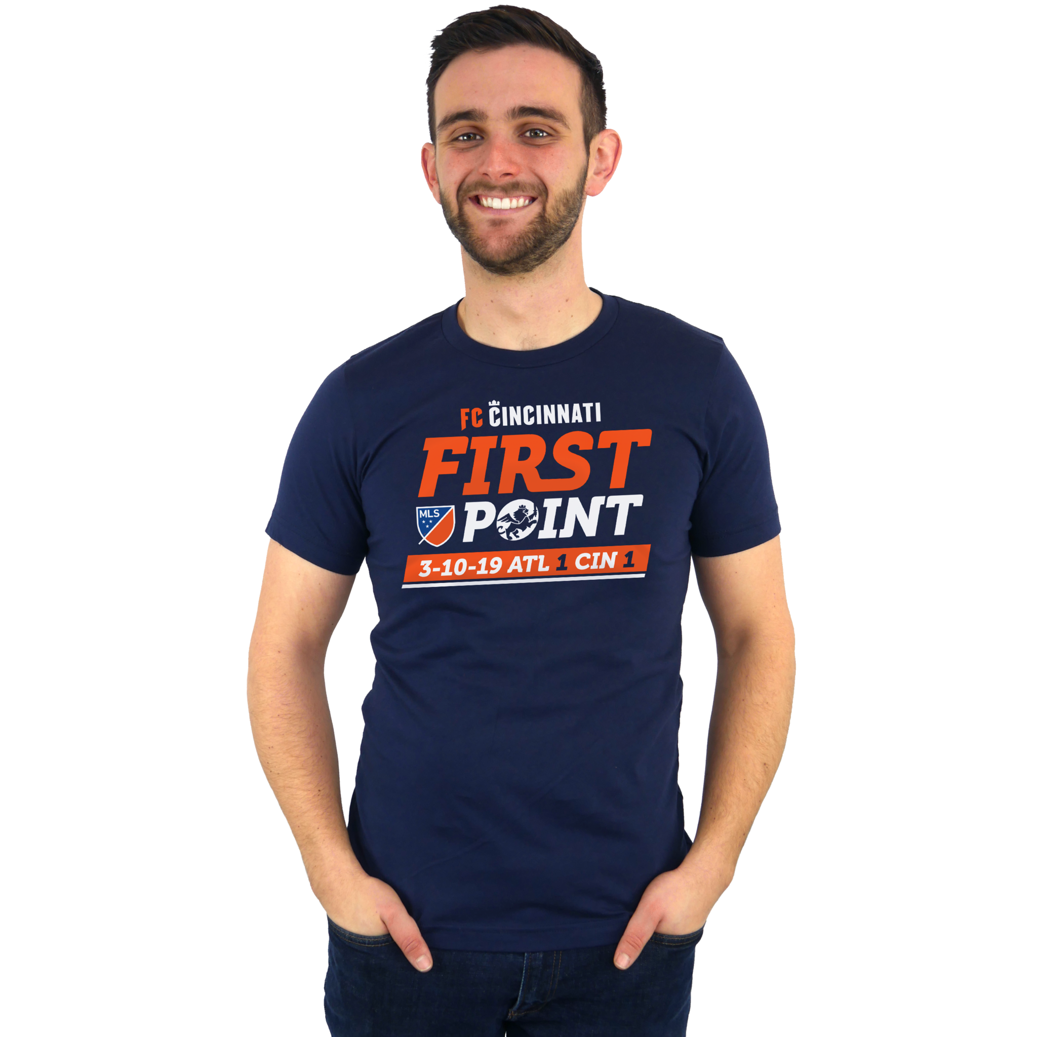 Comedian Zach Wycuff FC Cincinnati shirt