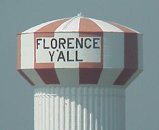 It's shiny y'all: Florence water tower has a new coat of paint