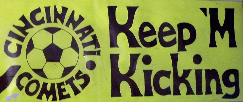 Cincinnati Comets bumper sticker