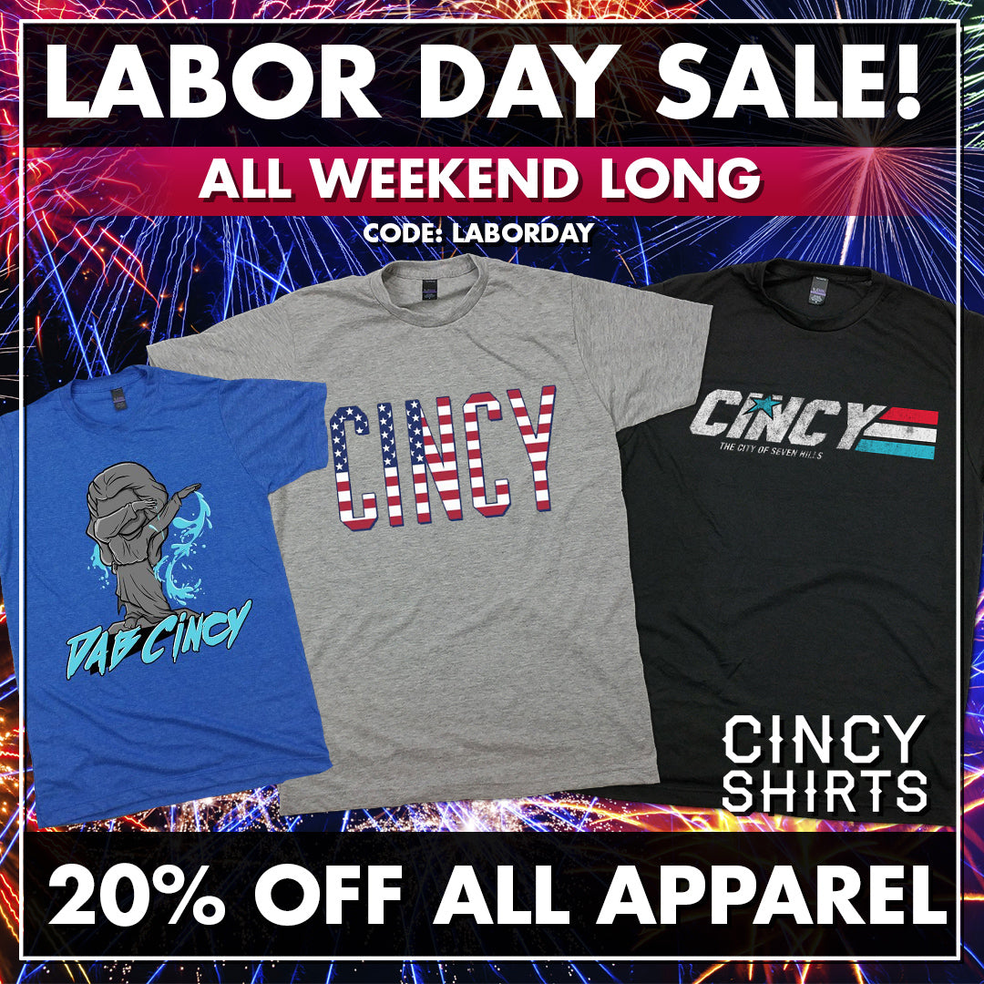 20% Off All Apparel for Labor Day Weekend!