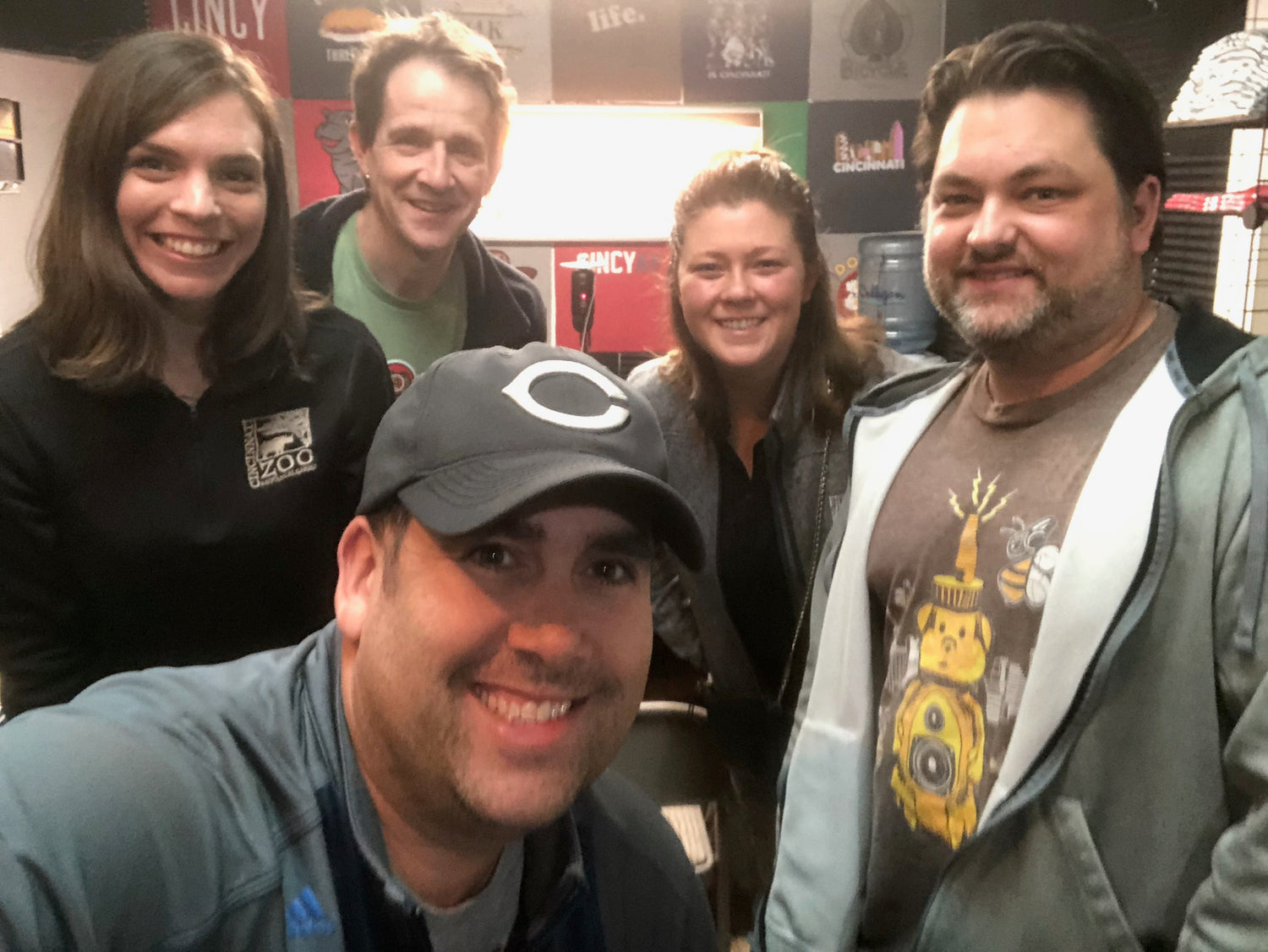 Maura and Jenna Cincinnati Zoo Cincy Shirts Podcast