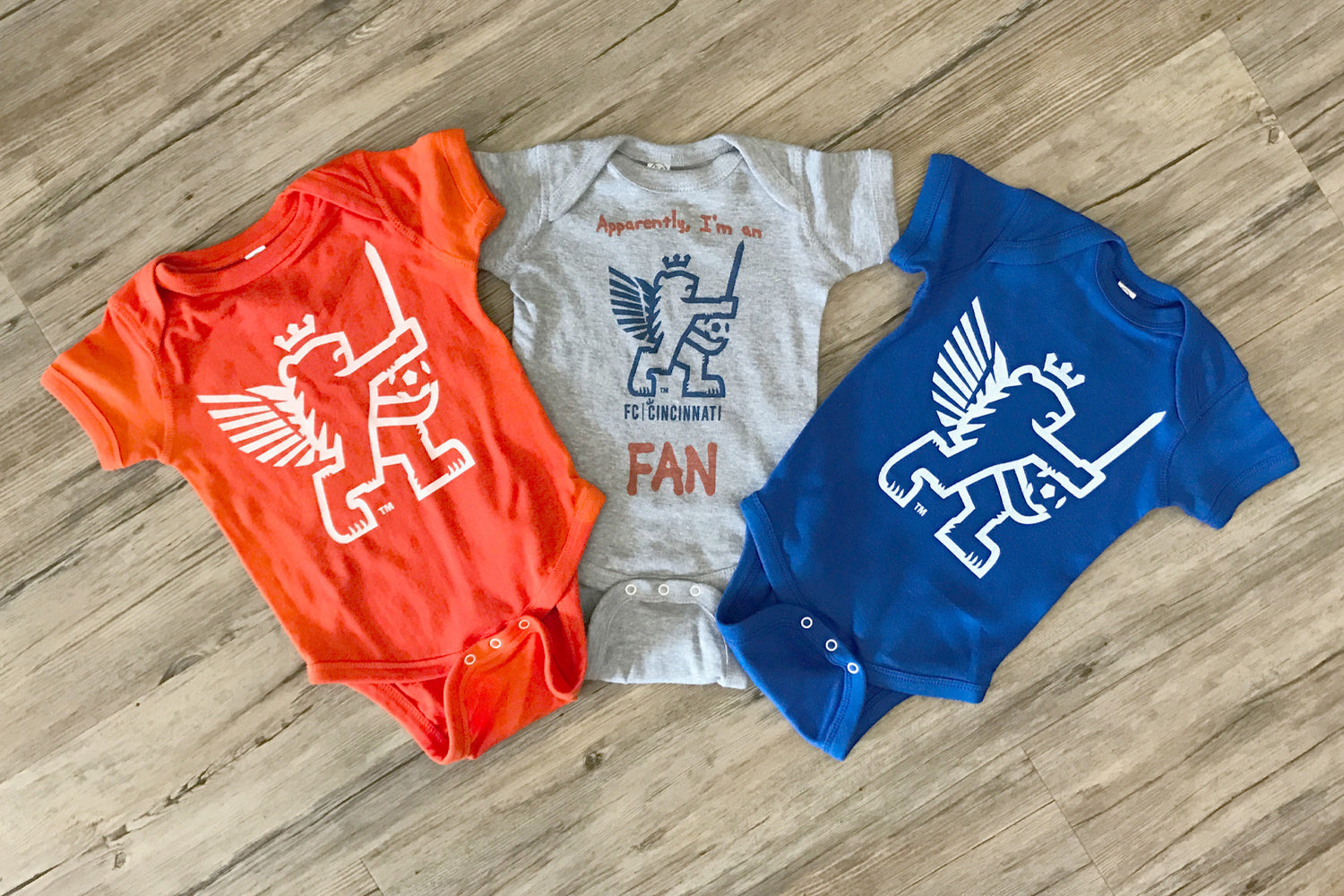 New FCC Onesies