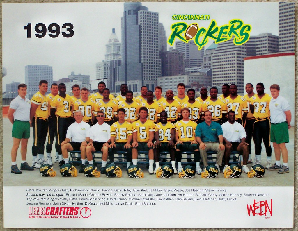 Cincinnati Rockers 1993 team photo