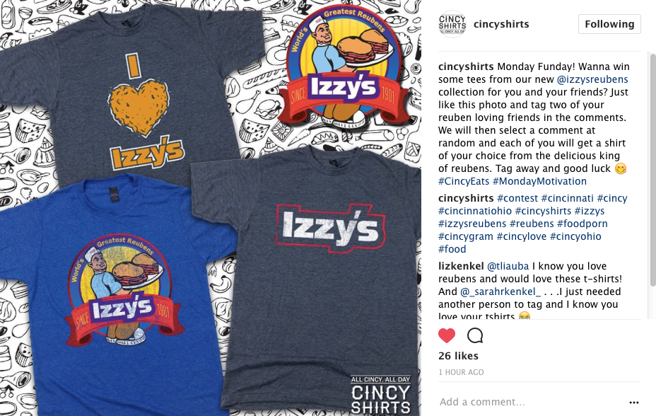 Wanna Win Some Free Izzy's Swag?