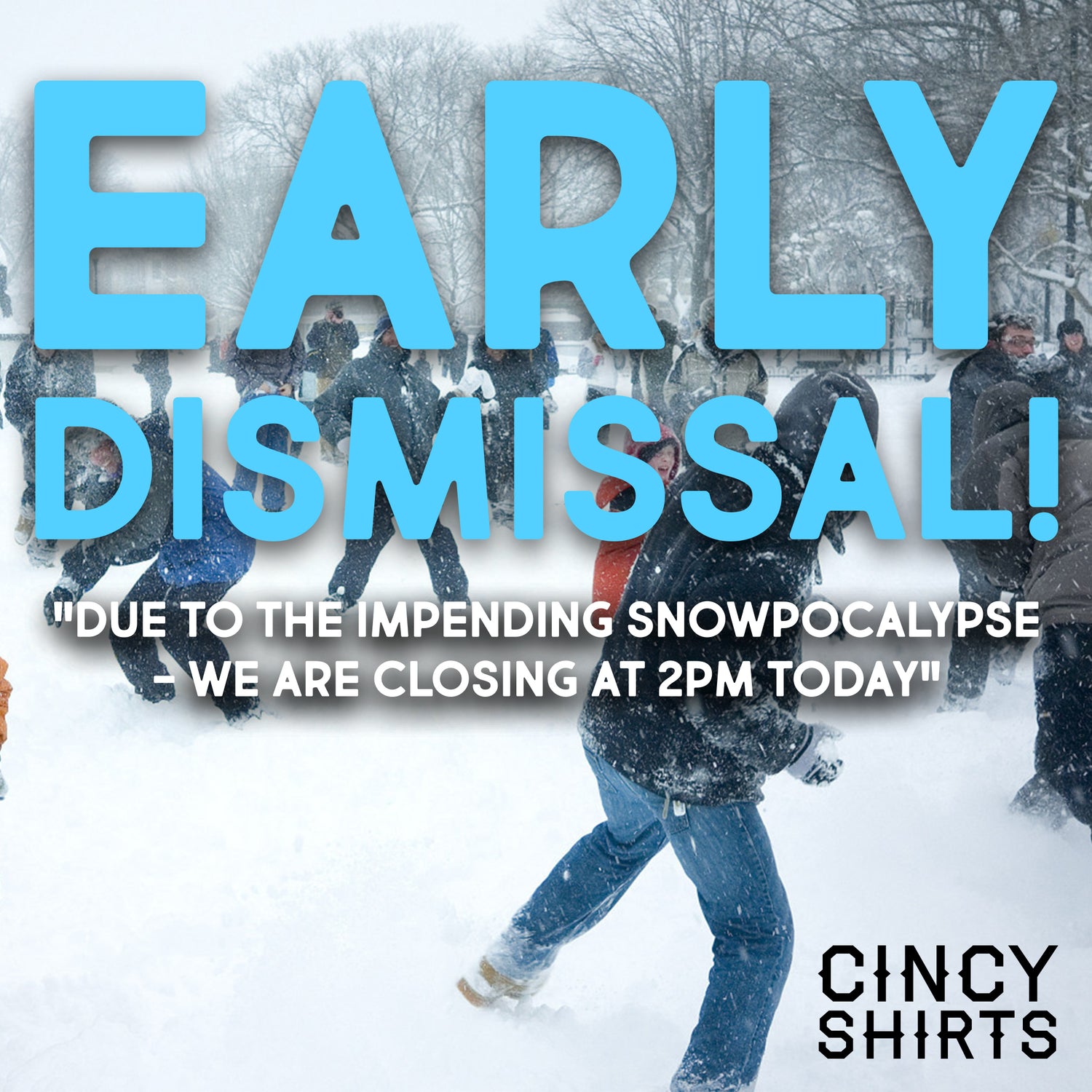 Cincy Shirts is Closing Early!