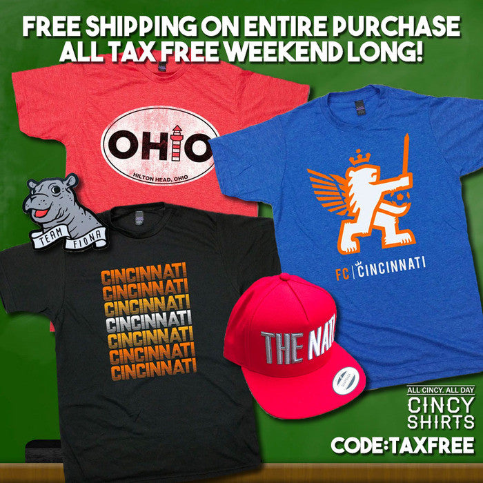 Free Shipping for Tax Free Weekend!