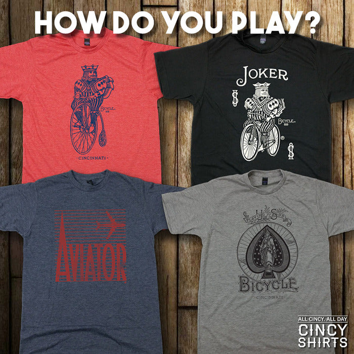 Cincy Shirts Creates A Collection of Iconic Card Gaming Tees
