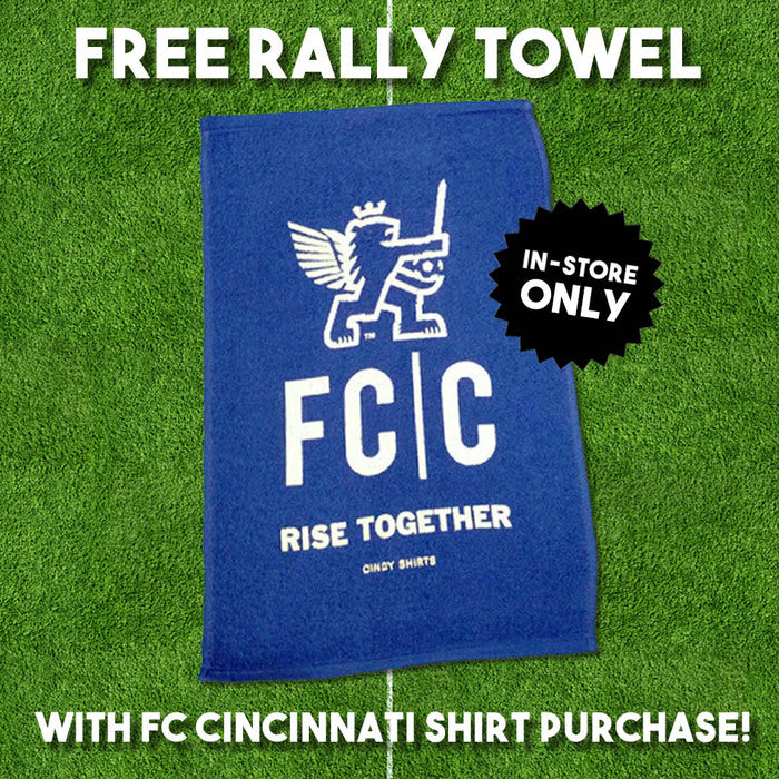 Free FC Cincinnati Rally Towel