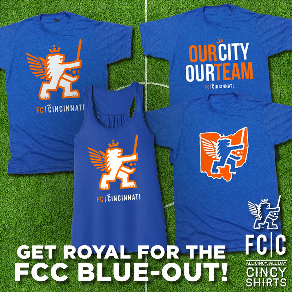 Get Royal for the FC Cincinnati Blue-Out!