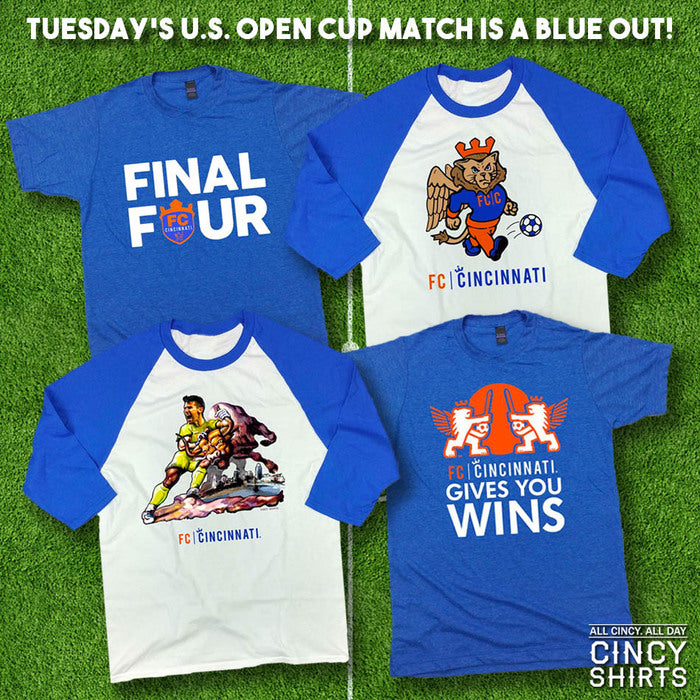 The US Open Cup Match is a Blue Out!