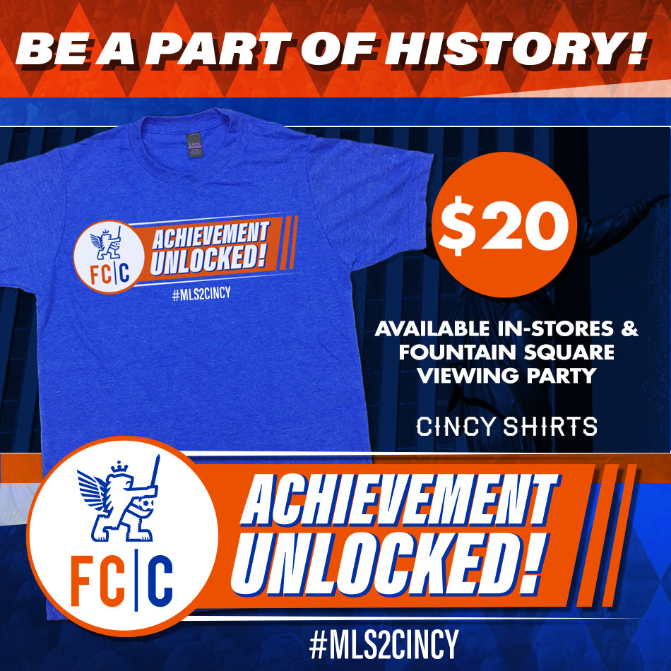 "Achievement Unlocked!" #MLS2CINCY Announcement!