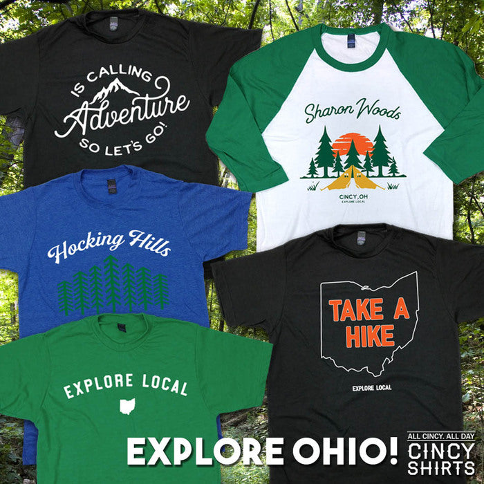 Cincy Shirts' New Explore Local Collection