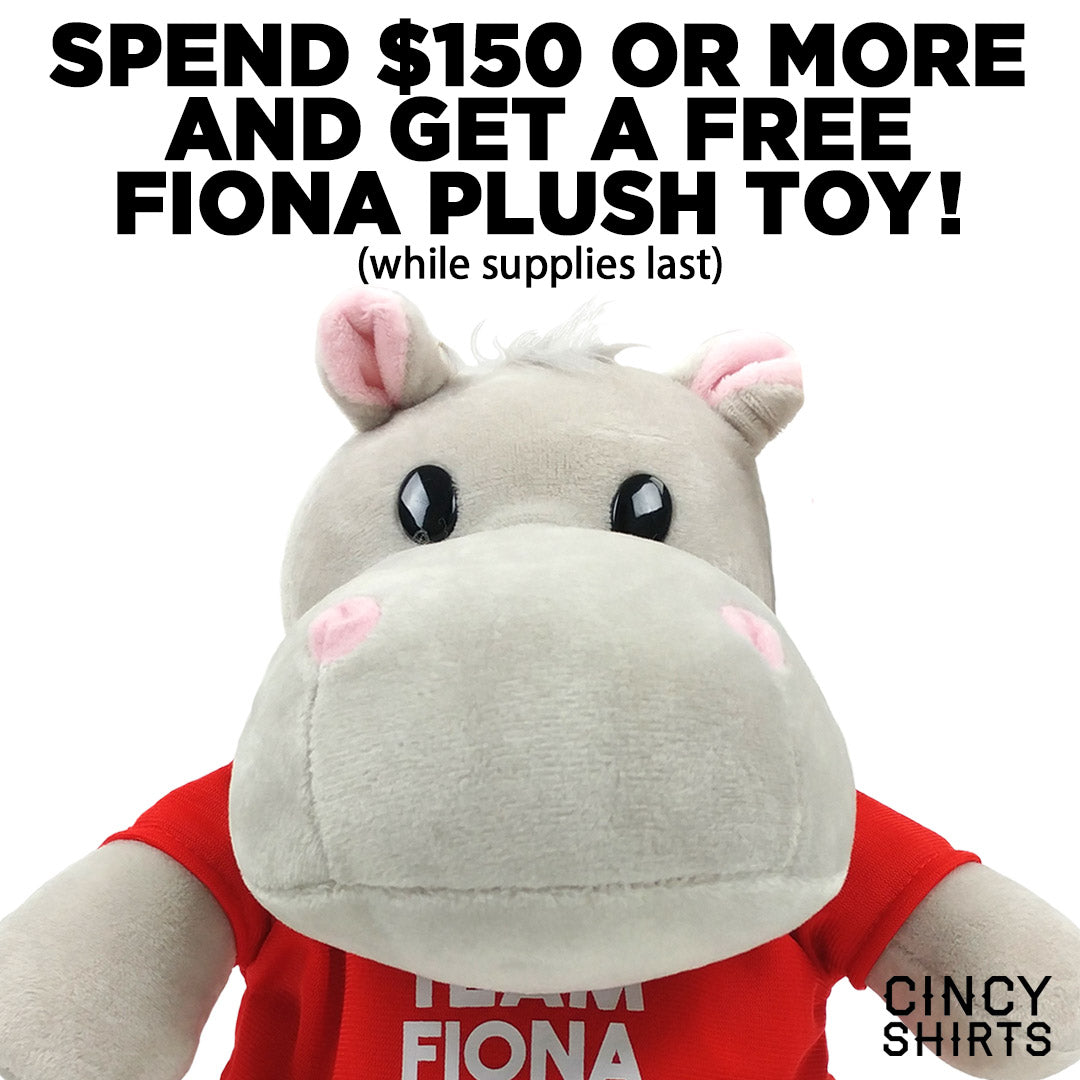 Free Fiona Plush During 12 Days of Cincy Shirts!