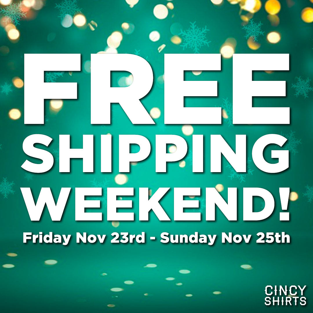 Free Shipping Weekend Starts Now!