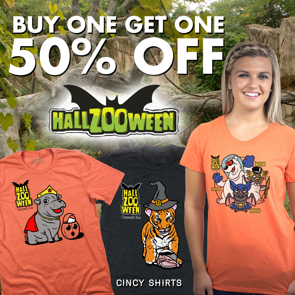 Buy One, Get One 50% Off HallZOOween Gear!