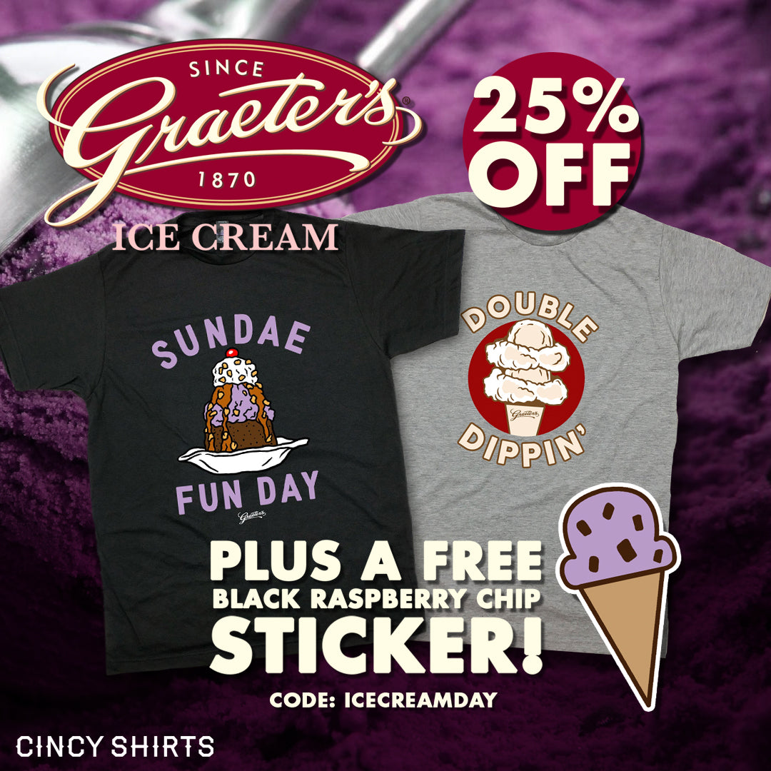 Graeter's + Cincy Shirts' National Ice Cream Day Sale!