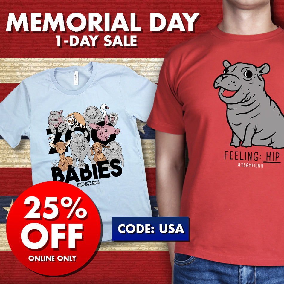 Cincy Shirts' Memorial Day Flash Sale!