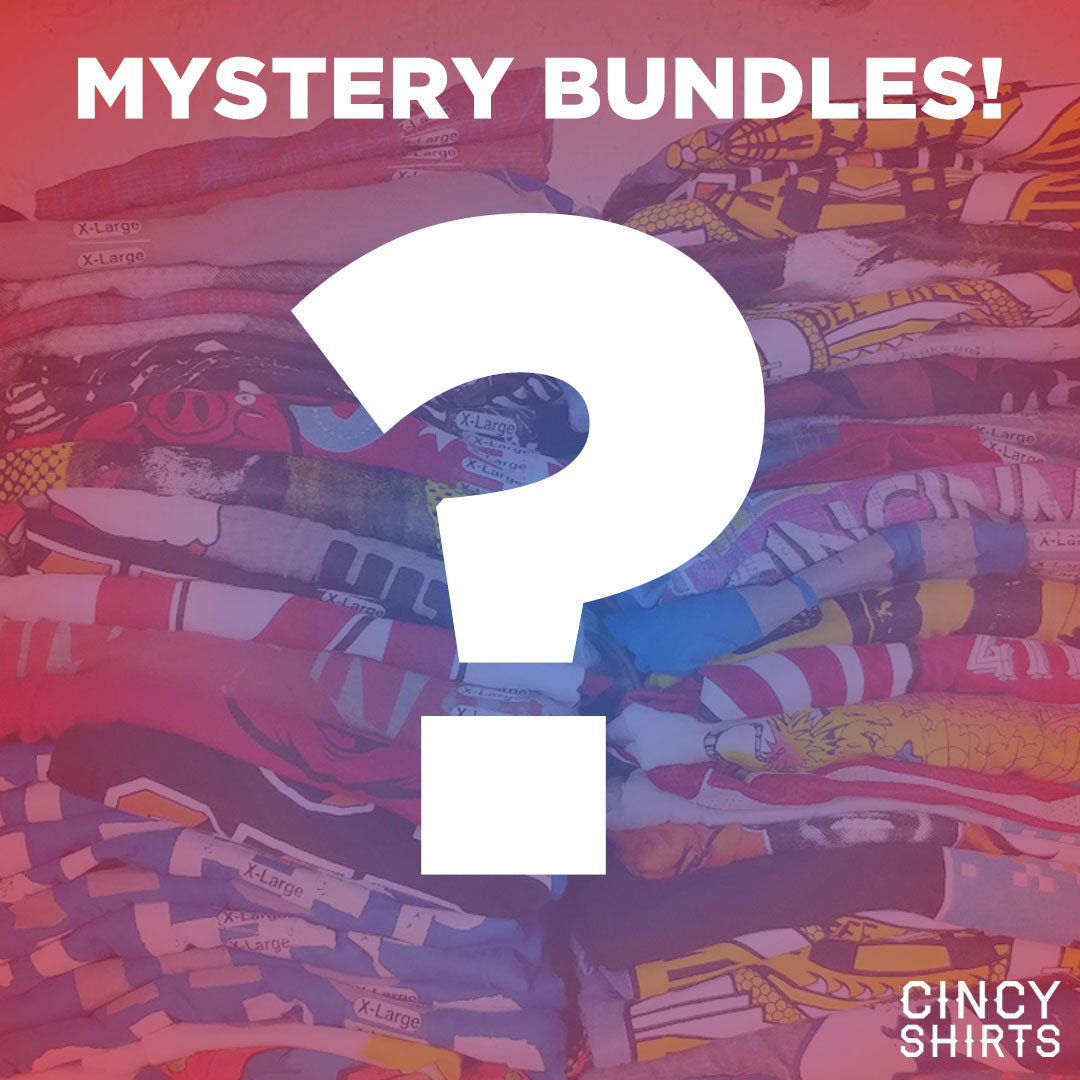 Introducing Cincy Shirts LIMITED EDITION Mystery Bundles!