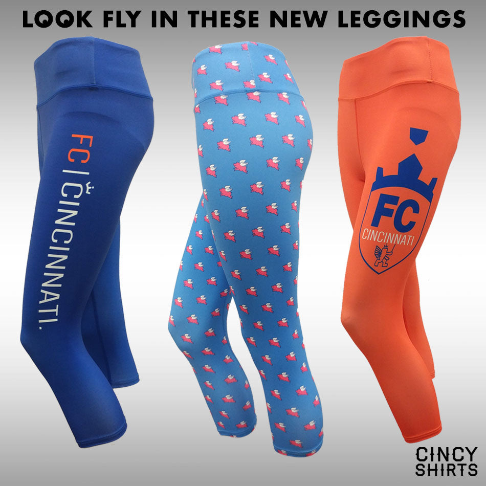 Look Fly In These New FCC + Flying Pig Leggings!