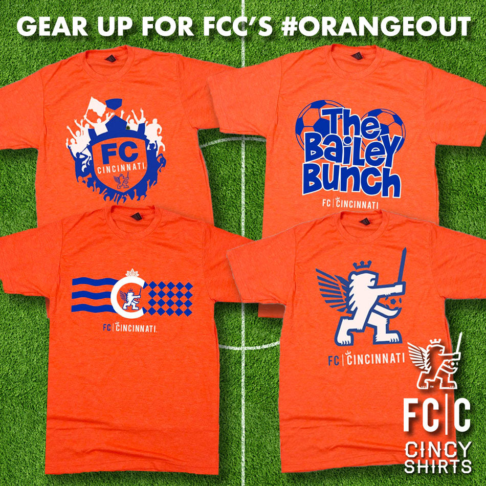 Gear Up For FC Cincinnati's Orange Out!