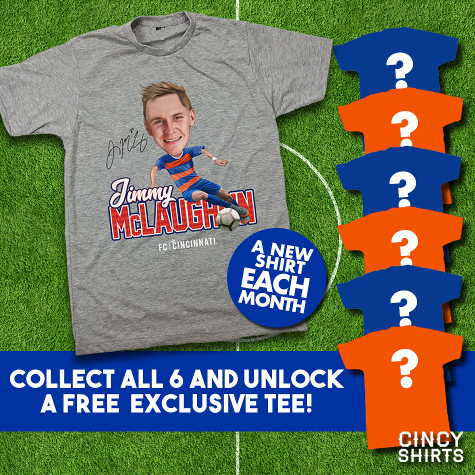 Free T-Shirts, Trading Cards + Limited-Edition FC Cincinnati Player Tees!