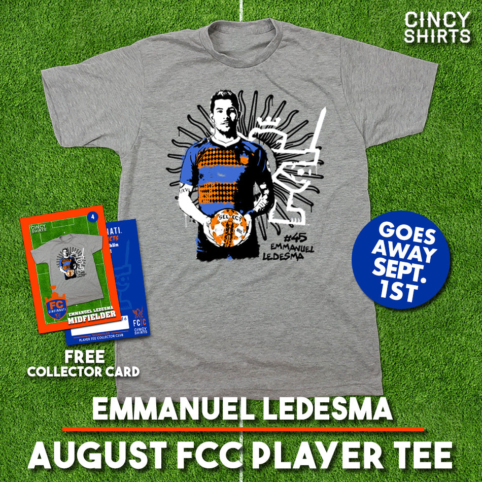 FC Cincinnati Player Tee Release #4: Emmanuel Ledesma