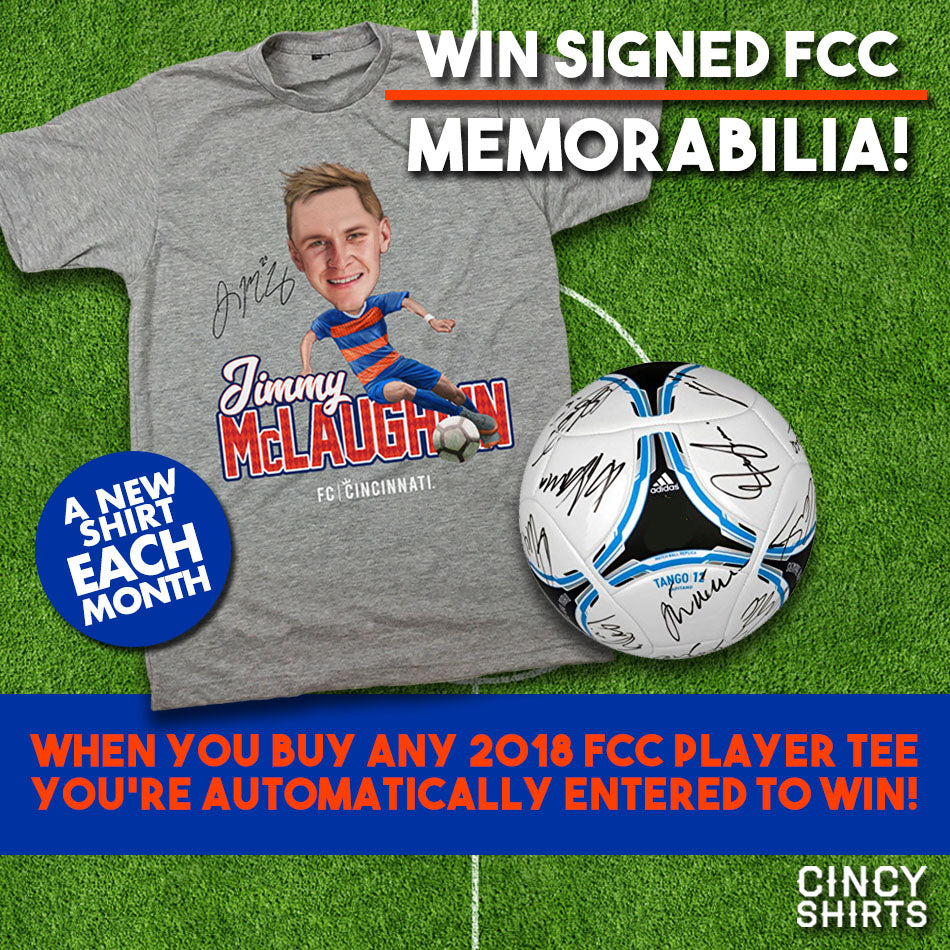 Win a Signed FC Cincinnati Soccer Ball!