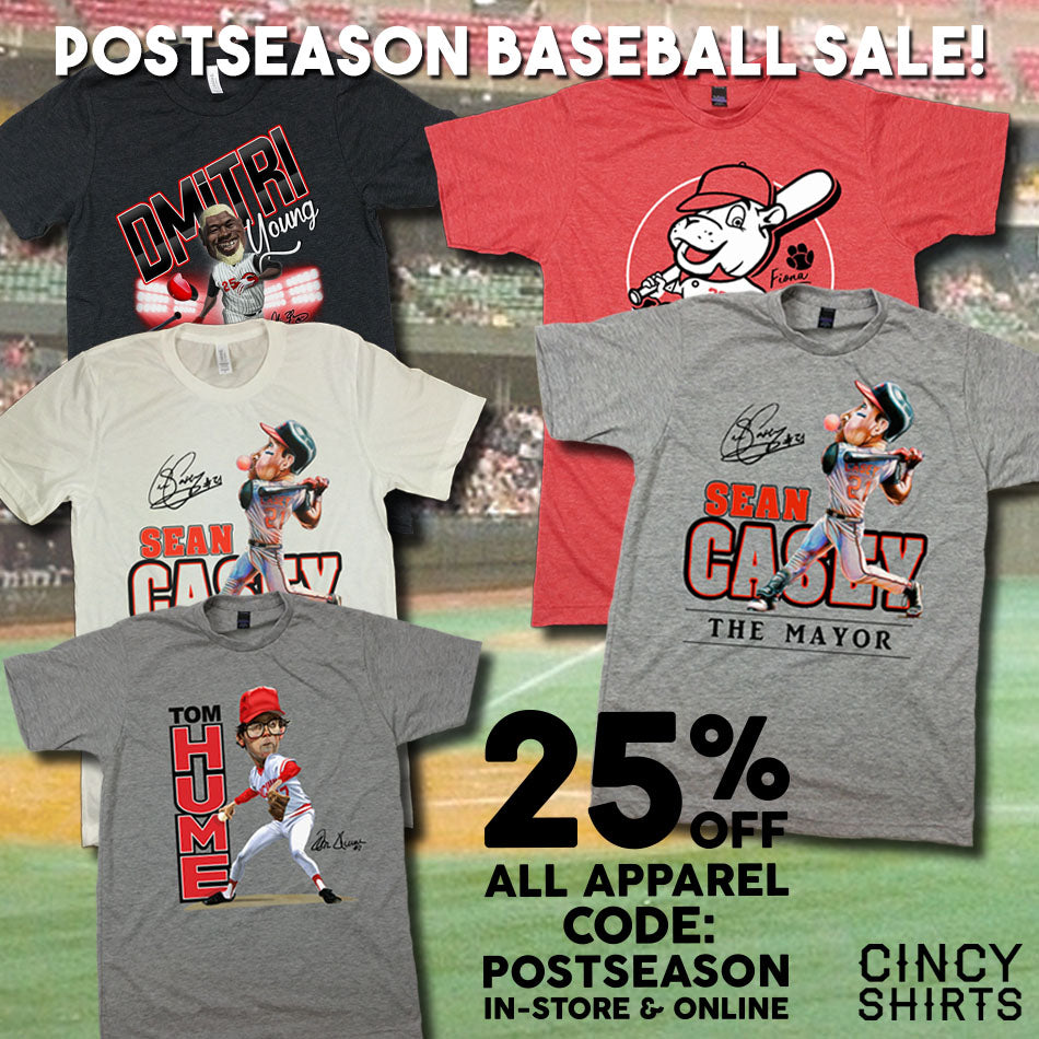 Save 25% During Our Postseason Baseball Sale!