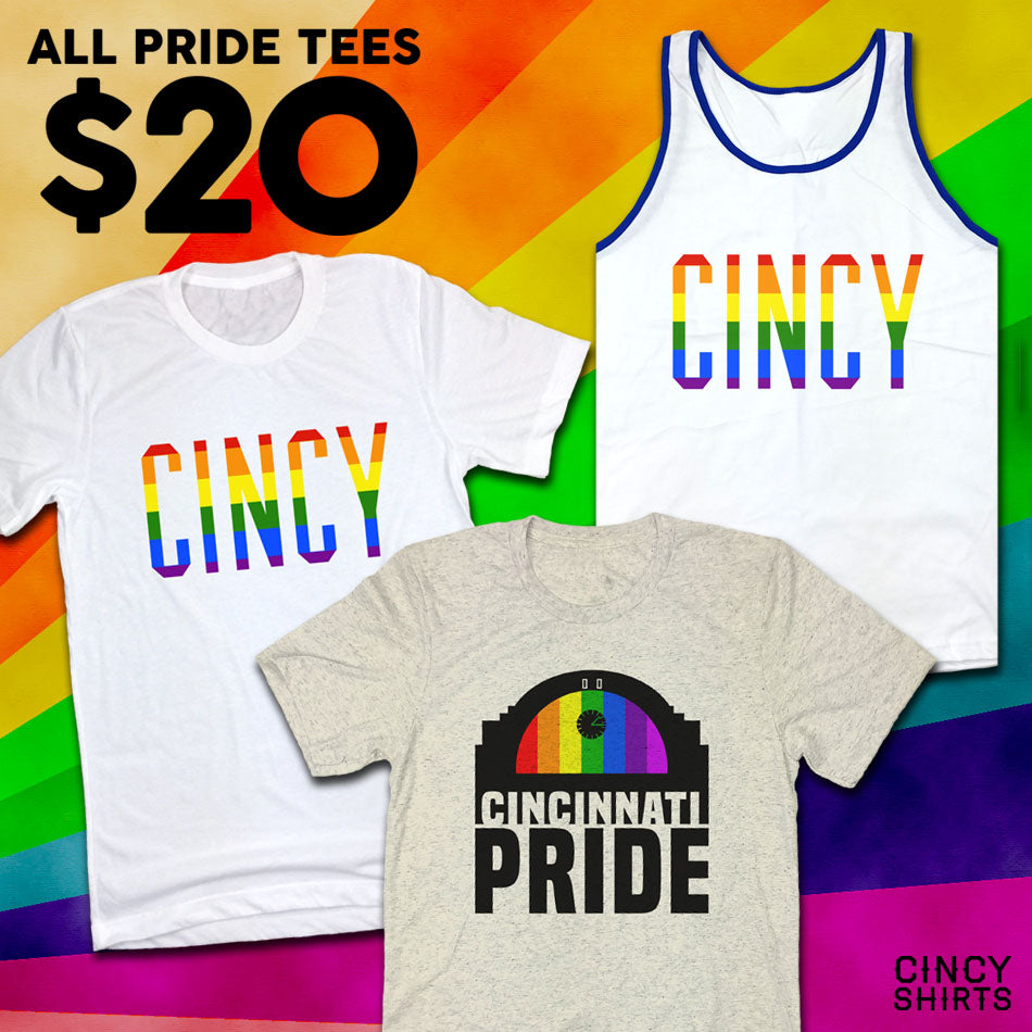 $20 Tees and Tanks for Cincinnati Pride