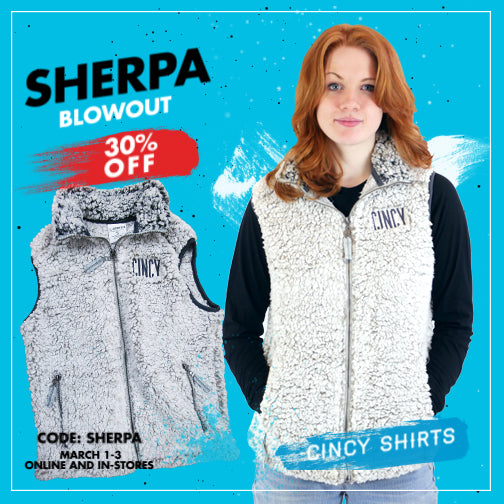 It's a Sherpa Blowout Sale!