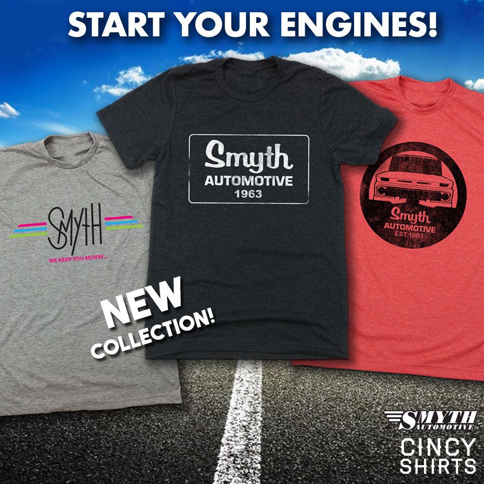 Cincy Shirts Partnered With Smyth Automotive!