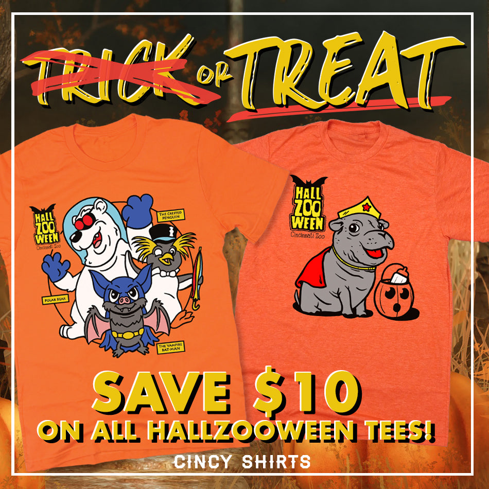 $10 Off All HallZOOween Tees!