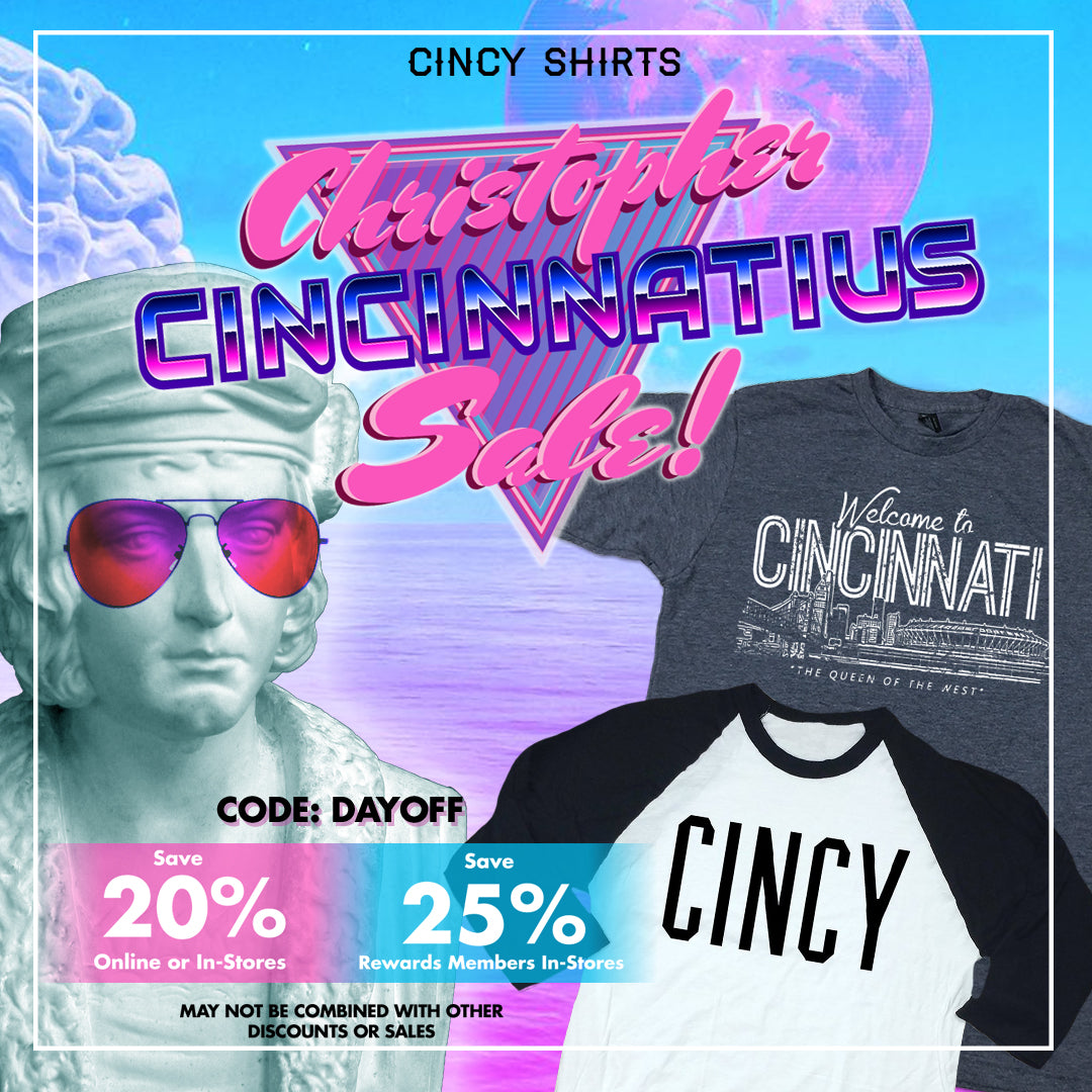 Save Up to 25% During Our Christopher Cincinnatius Sale!