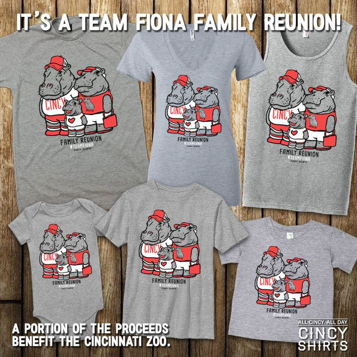 #TeamFiona Family Reunion Tees Have Been Shipped Out!