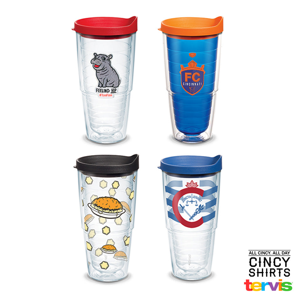 Cincy Shirts Makes Fan Favorite Tervis Tumblers!