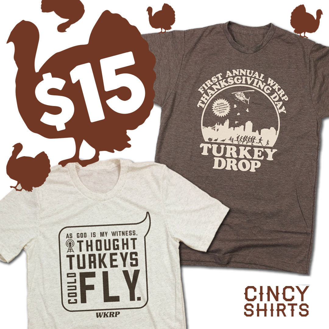 $15 Turkey Drop Tees!