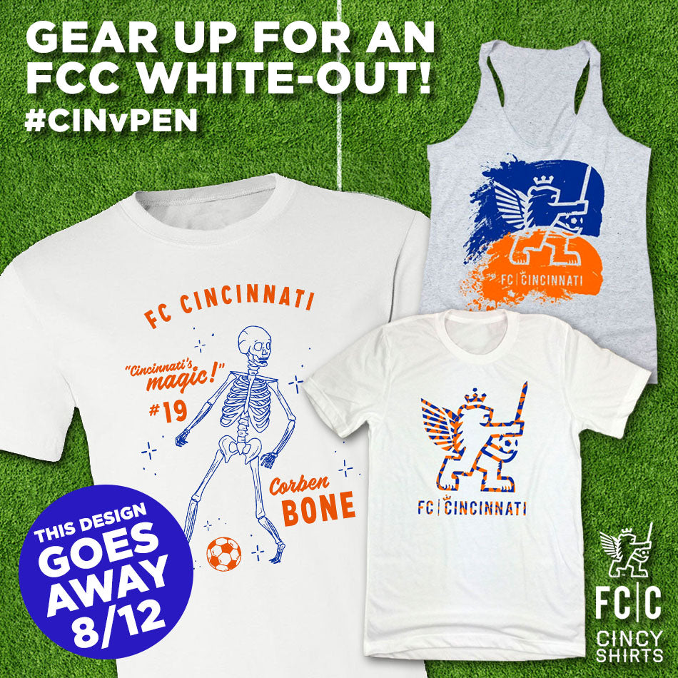 Gear Up For an FC Cincinnati White-Out!
