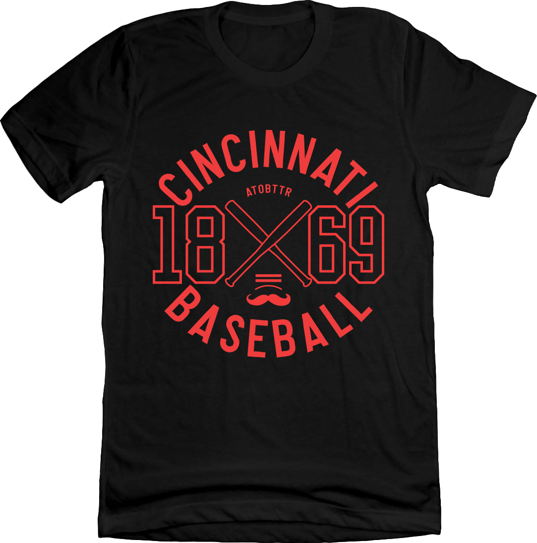 Cincinnati 1869 Baseball Uni-Tee Cincy Shirts