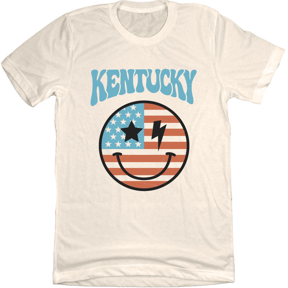 Kentucky Stars & Stripes Smile T-shirt Cincy Shirts