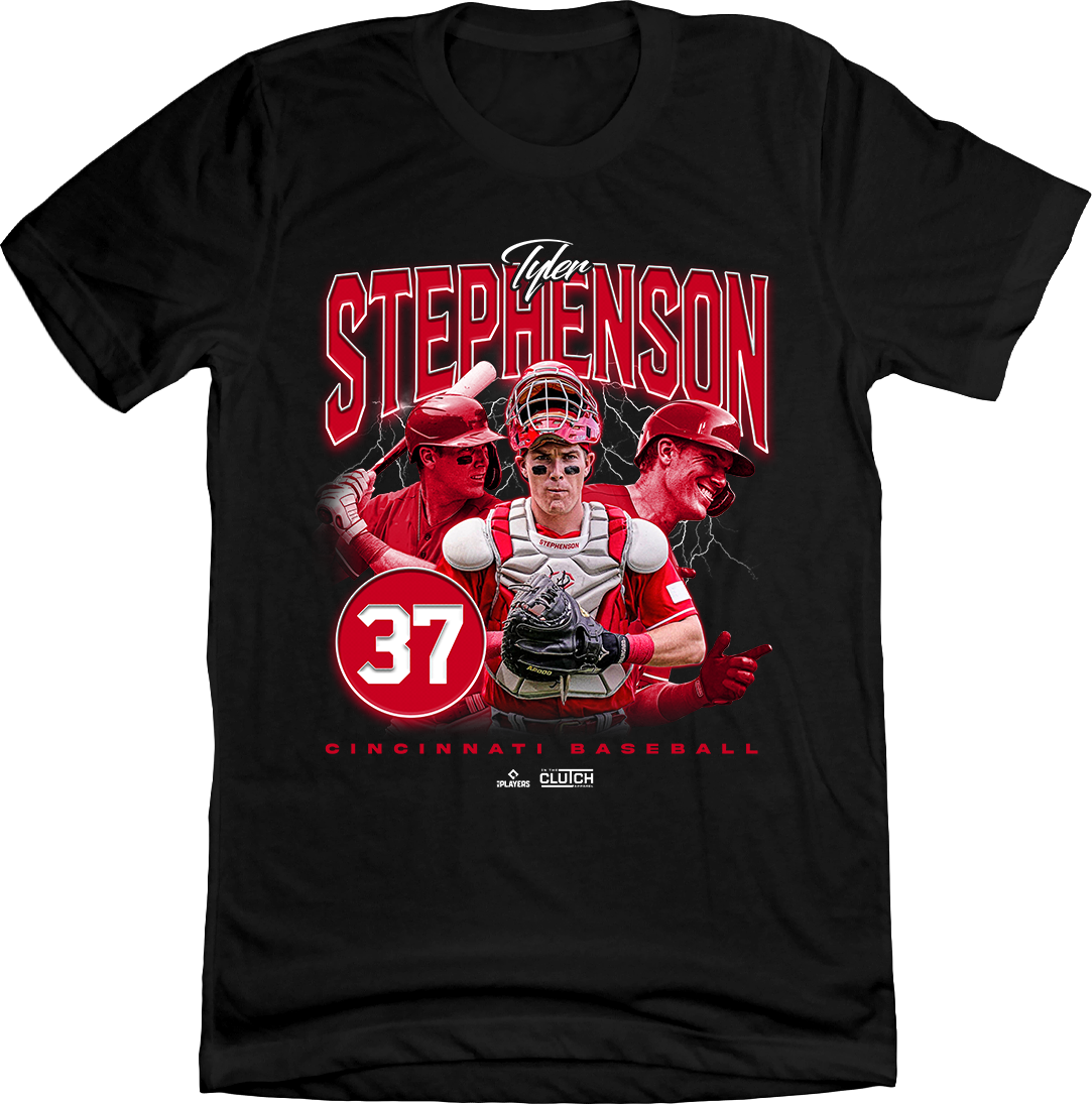 Tyler Stephenson Retro 90s Cincy Shirts black