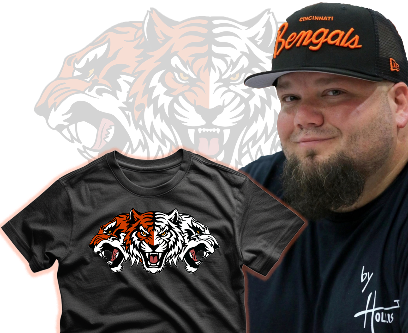 Three Headed Tiger Hollis Strunk