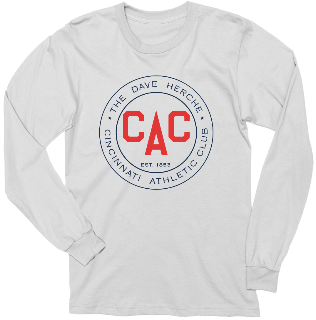 Cincinnati Athletic Club - Blue & Red Logo - Cincy Shirts