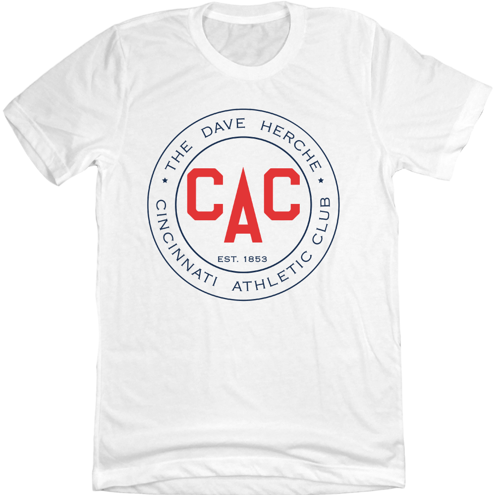 Cincinnati Athletic Club - Blue & Red Logo - Cincy Shirts