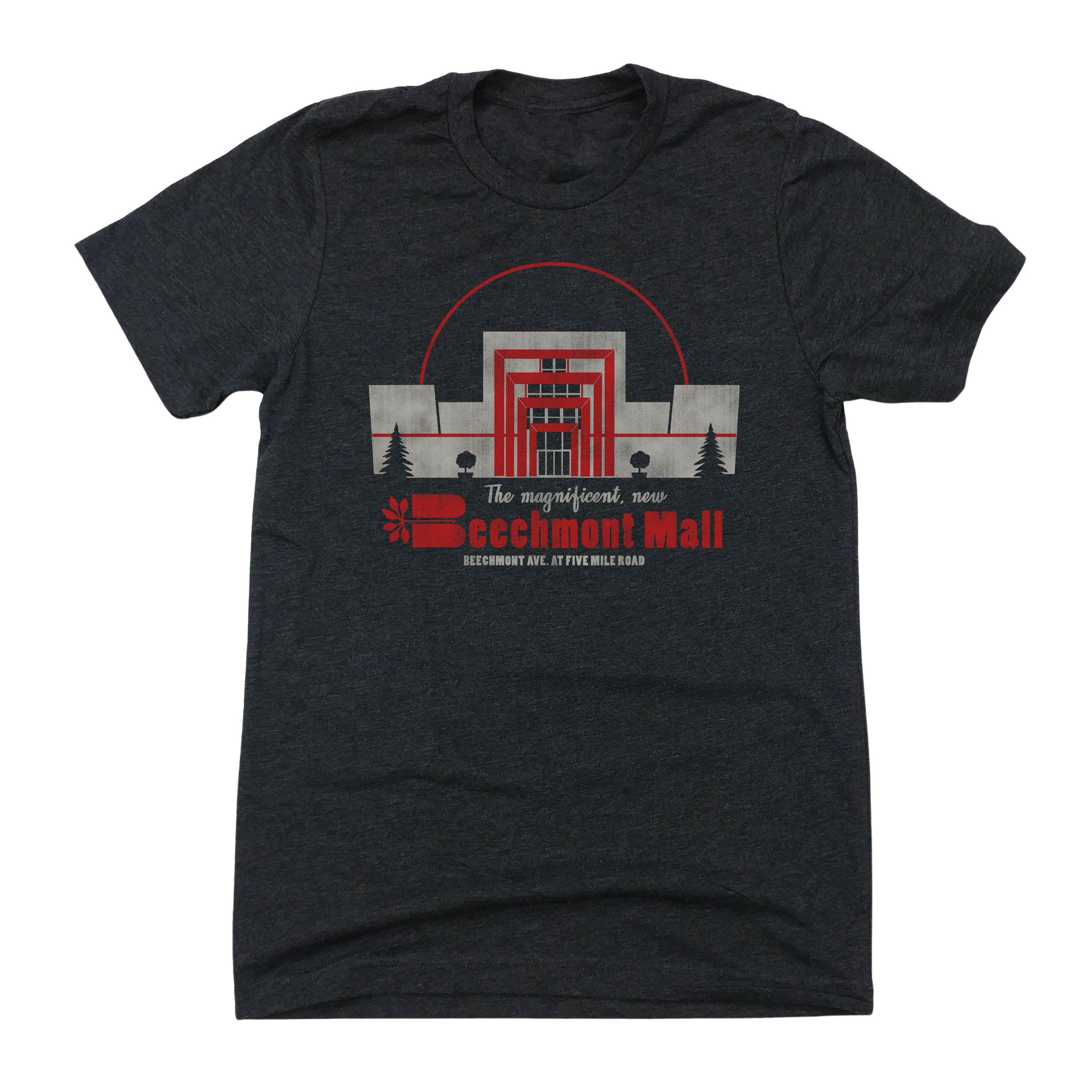 The Magnificent, New Beechmont Mall black T-shirt Cincy Shirts